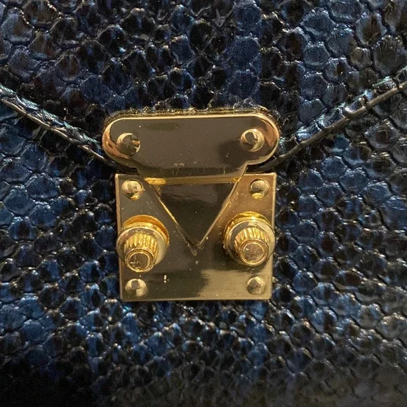 Faux Snakeskin Crossbody Bag - Picture 3 of 14